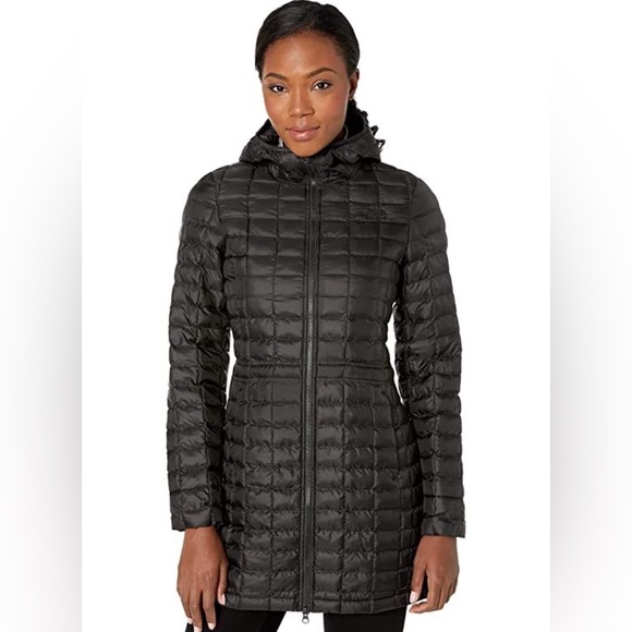Women’s The North Face Black ThermoBall Eco Insulated Parka Jacket - Small - Picture 1 of 12